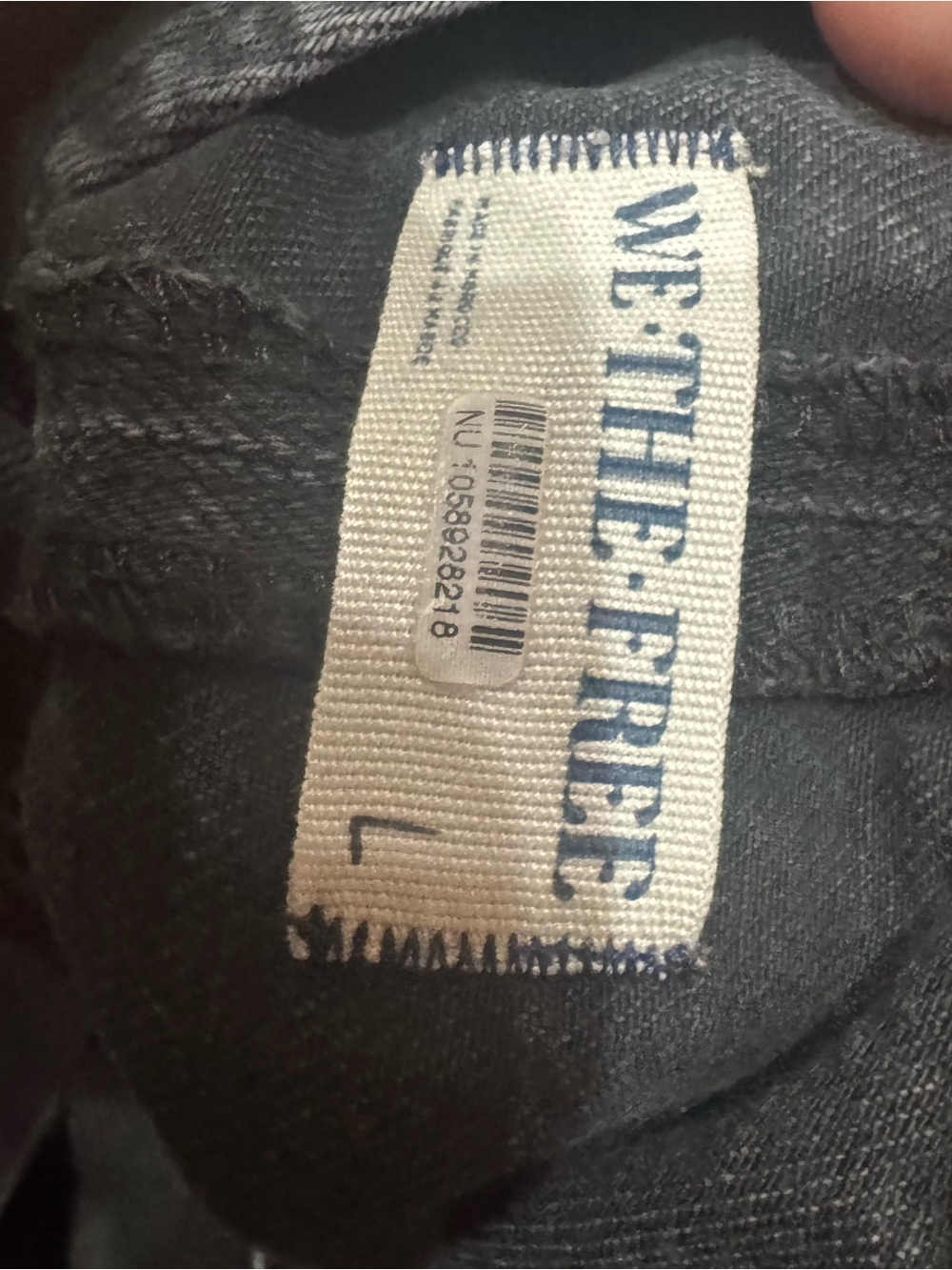 Free People High Roller Short Denim Overalls Black - Picture 6 of 6